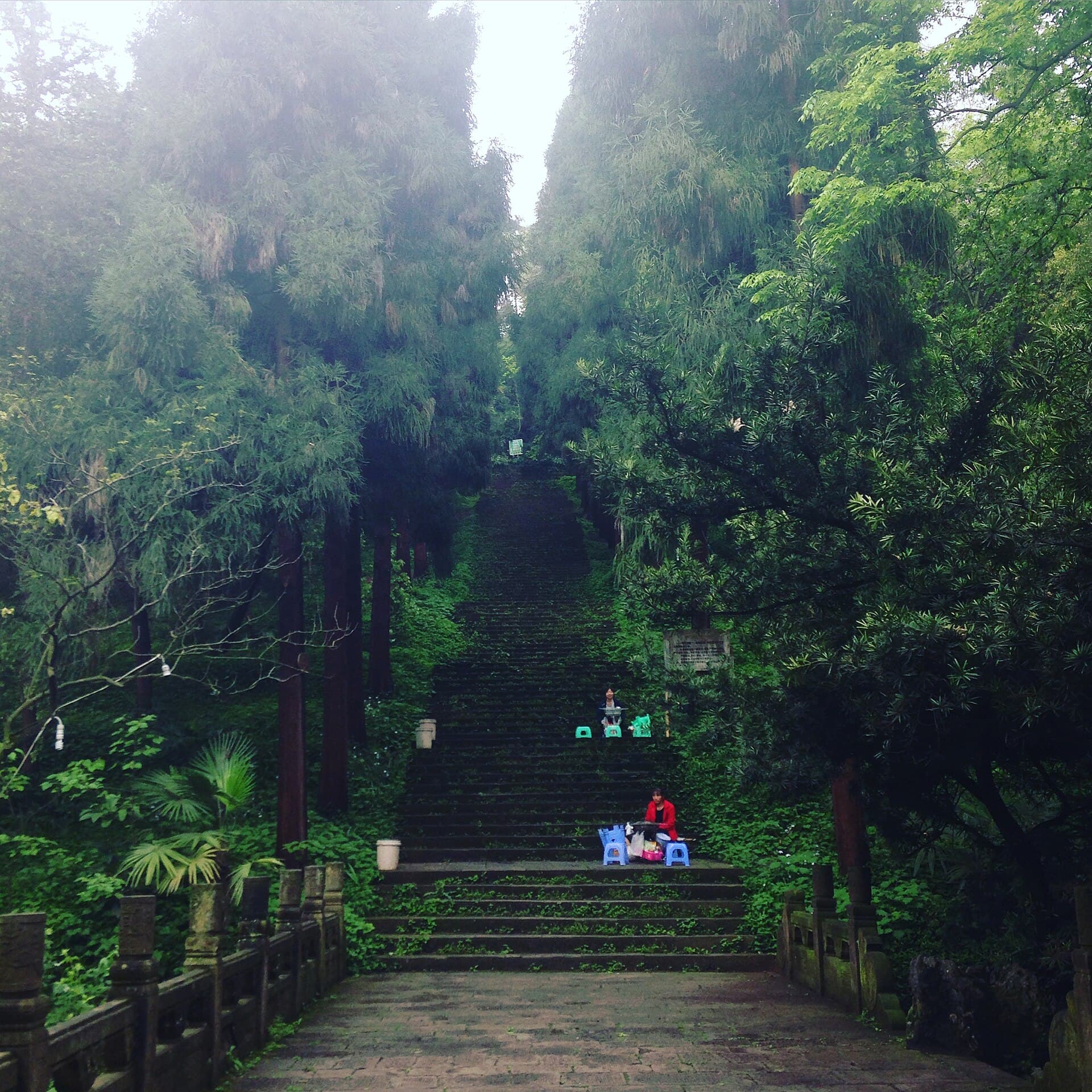 遵义山城台阶